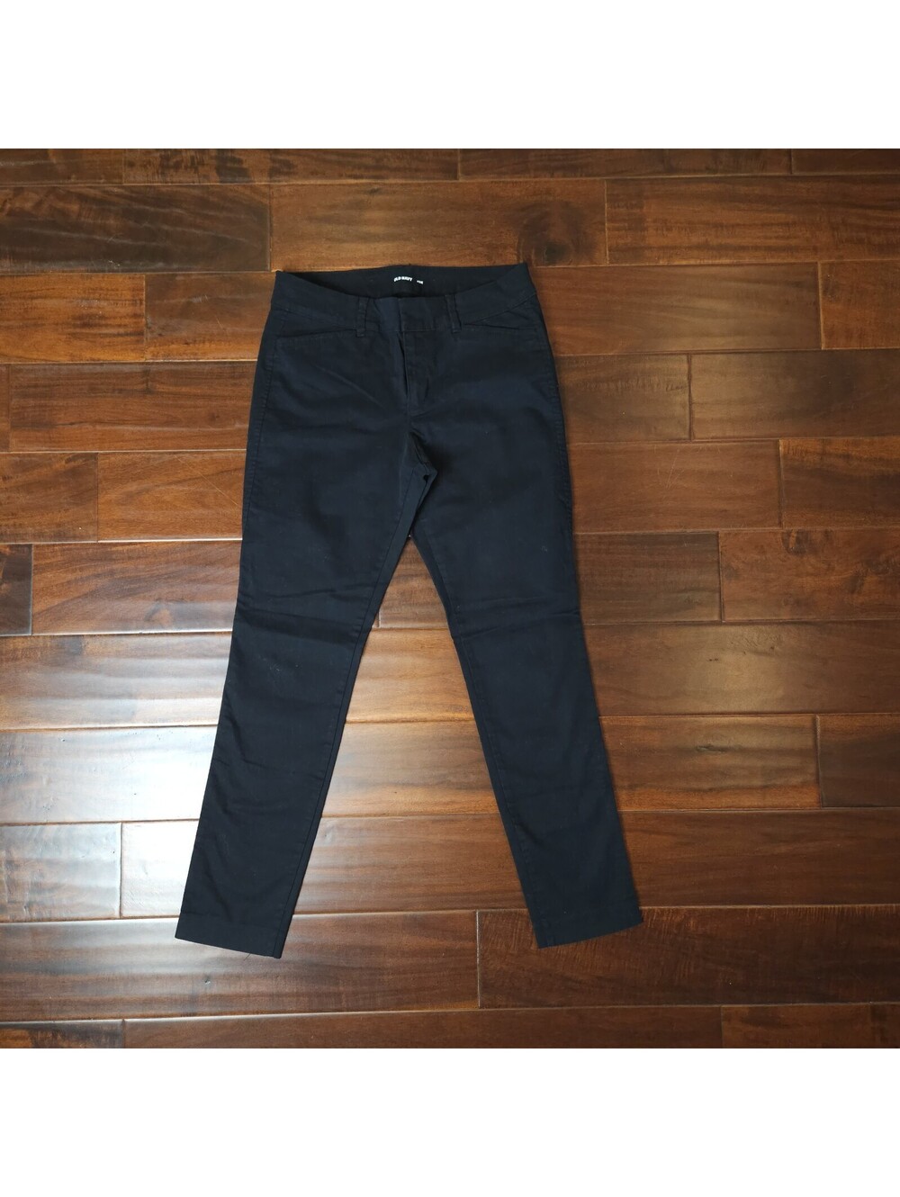 Old Navy Women's Size 0 Pixie Pants Black Skinny Ankle Stretch Cotton